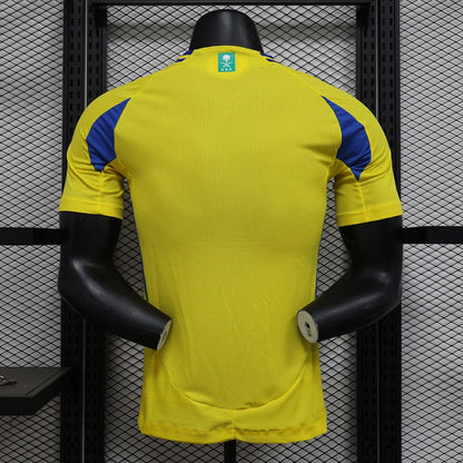 2024/2025 Player Version Al-Nassr Home Football Shirt 1:1 Thai Quality