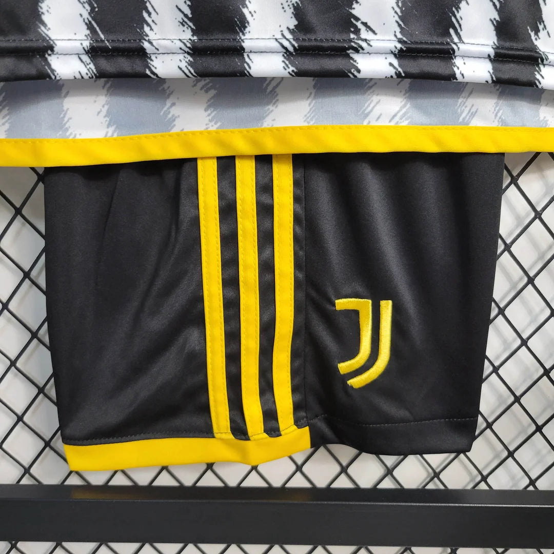 2023/2024 Juventus Home Soccer Jersey 1:1 Thai Quality Kids Size