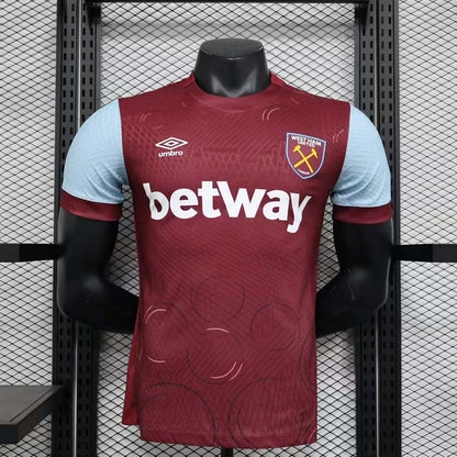 2023/2024 Player Version West Ham United Home Football Shirt 1:1 Thai Quality