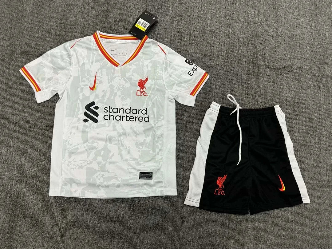 2024/2025 Liverpool Third Away Soccer Jersey 1:1 Thai Quality Kids Size