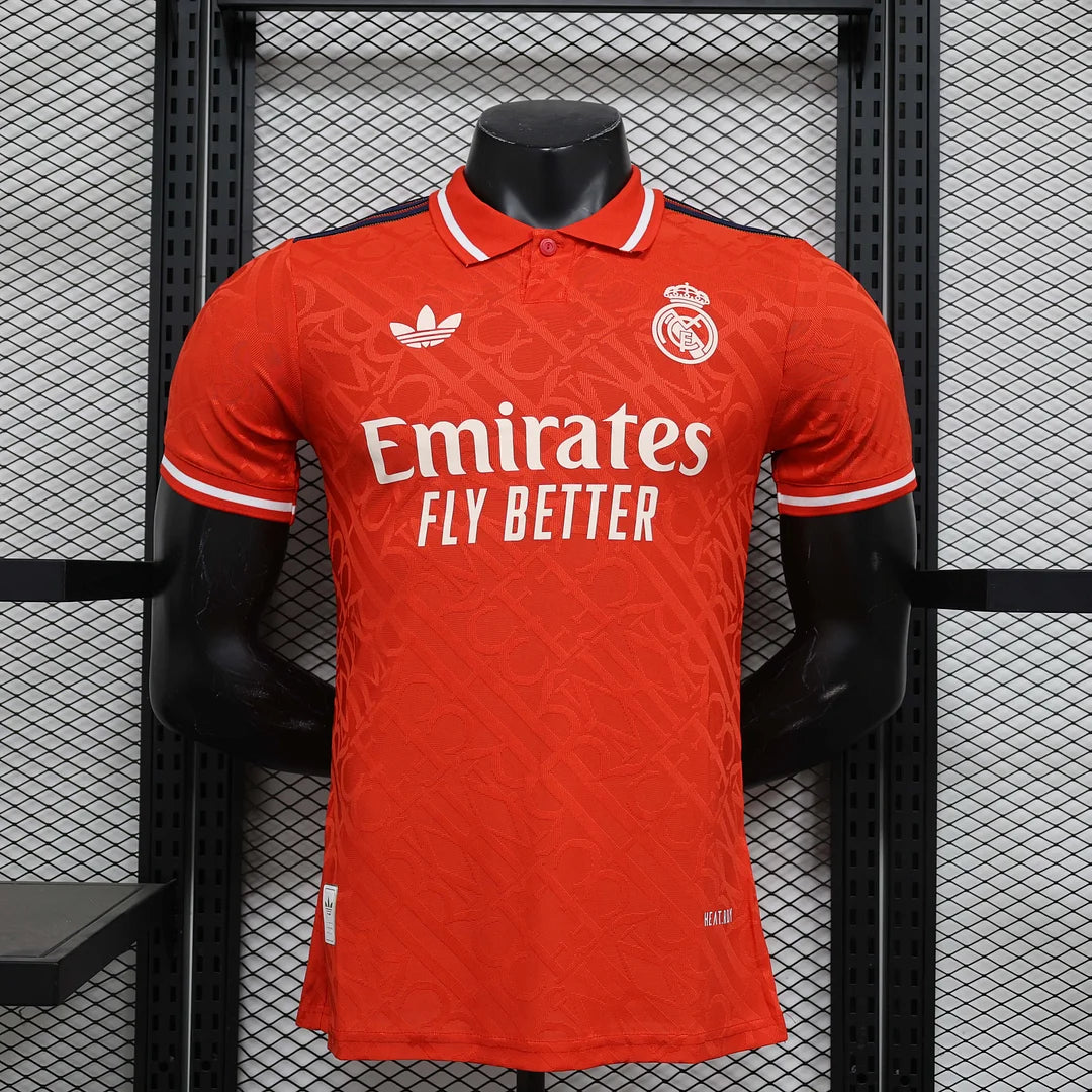 2024/2025 Player Version Real Madrid Special Edition Red Football Shirt1:1 Thai Quality