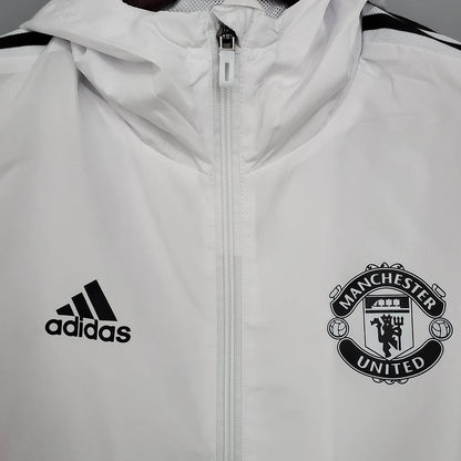 2021/2022 Manchester United Jersey Windbreaker White