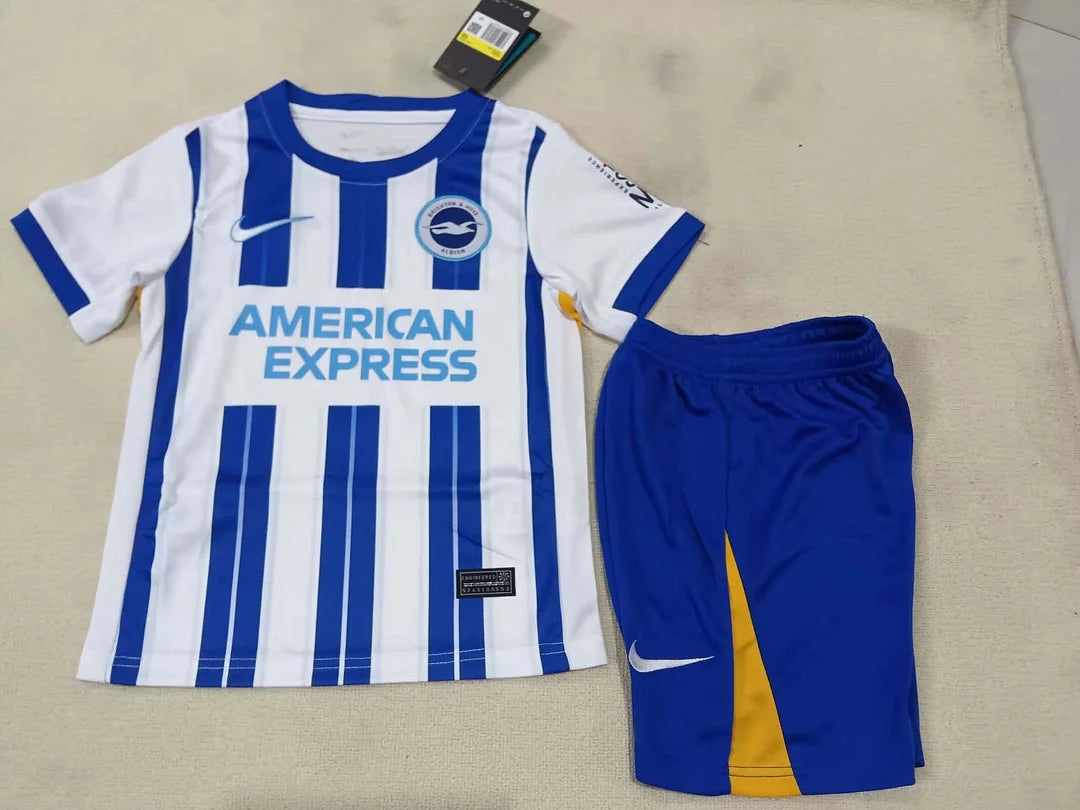 2024/2025 Brighton Home Football Shirt 1:1 Thai Quality Kids Size