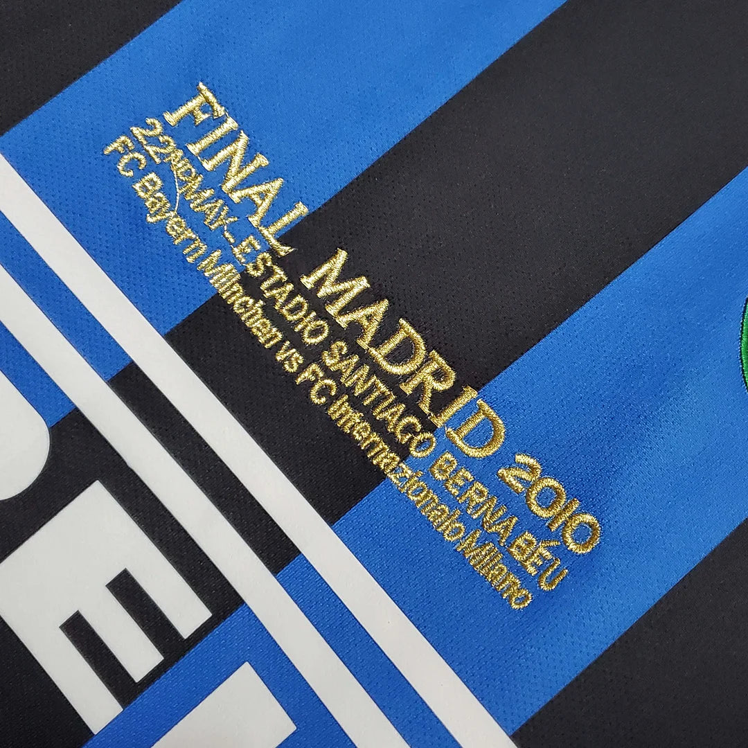 2009/2010 Retro Internazionale Milan Home Football Jersey 1:1 Thai Quality