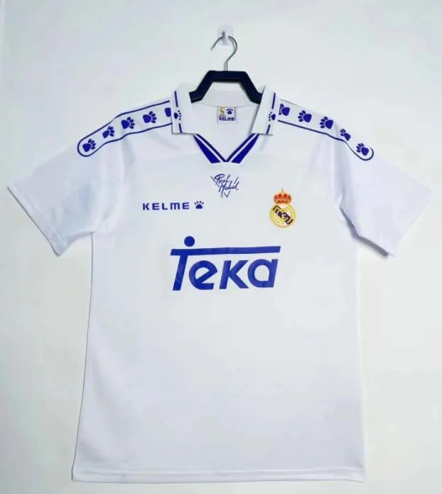 1994/1996 Retro Real Madrid Home Football Shirt1:1 Thai Quality