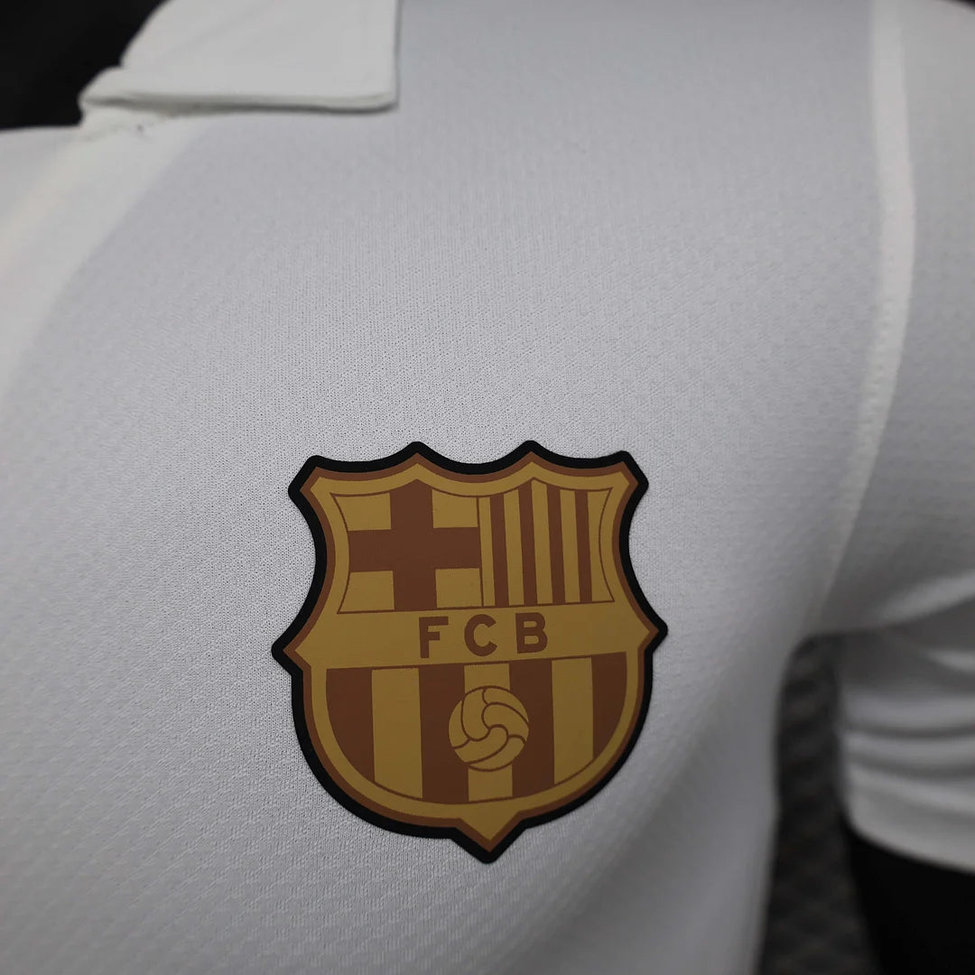 2024/2025 Player Version Barcelona Special Edition White Football Shirt 1:1 Thai Quality