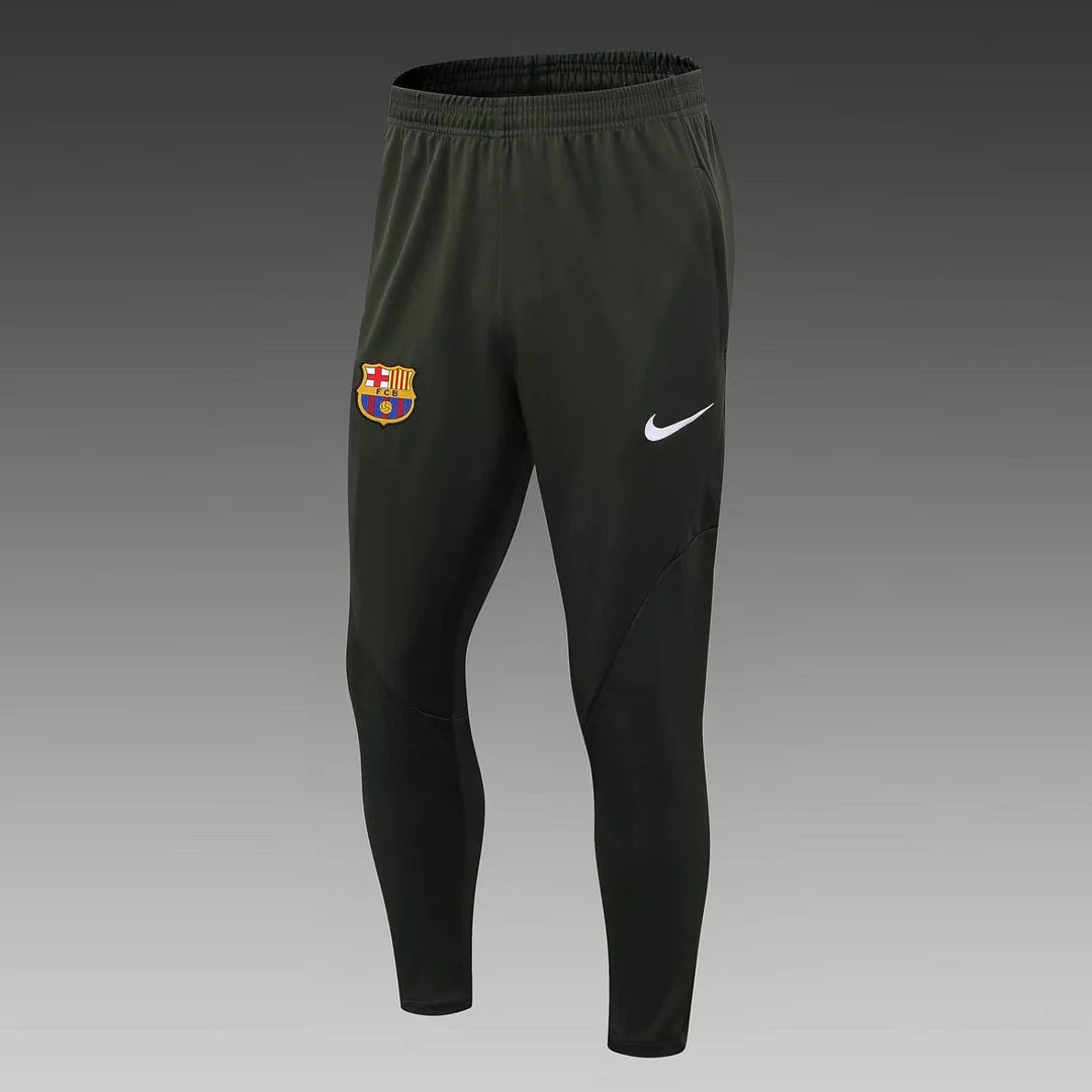 2023/2024 Barcelona Half-Pull Training Suit Grey Jersey Set