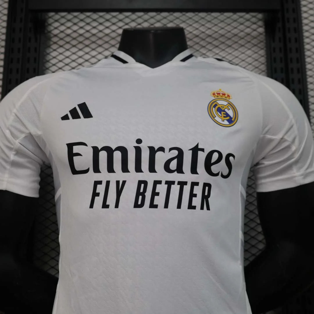 2024/2025 Player Version Real Madrid Home Football Shirt1:1 Thai Quality