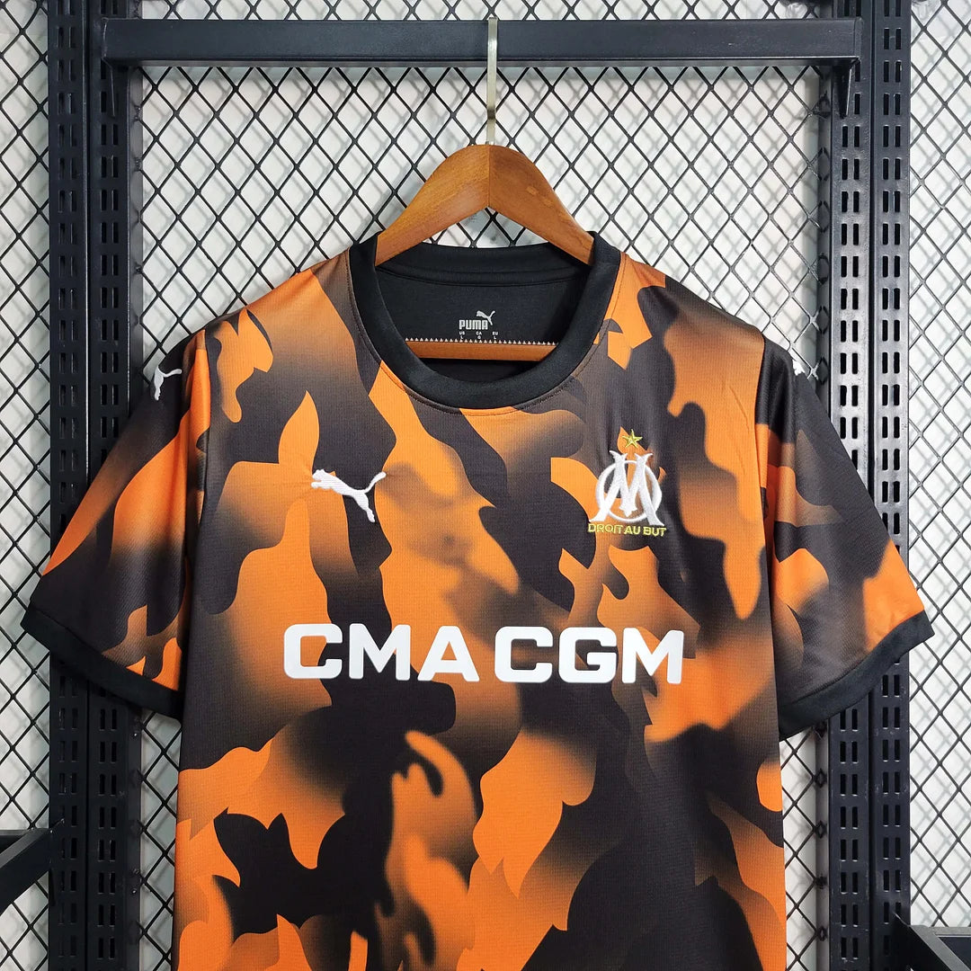 2023/2024 Olympique de Marseille Third Away Football Jersey