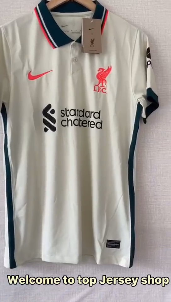 2021 / 2022 Liverpool Soccer Jersey  1:1 Thai Quality Away