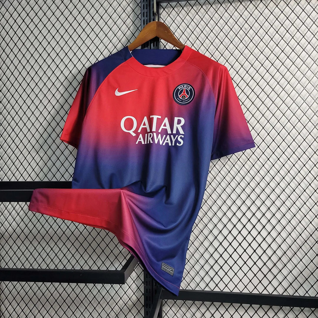 2023/2024 Paris Saint-Germain Red-Blue Training Kit