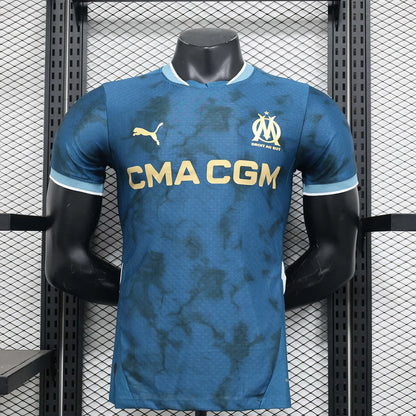 2024/2025 Player Version Olympique de Marseille Away Football Shirt 1:1 Thai Quality