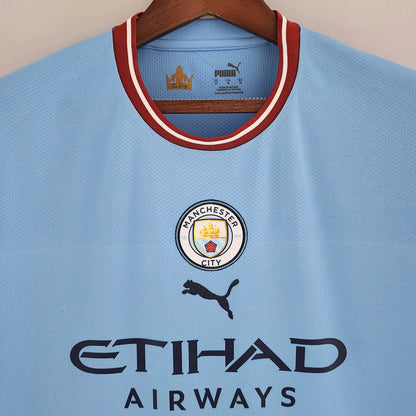 2022/2023 Manchester City Home Football Shirt 1:1 Thai Quality