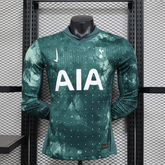 2024/2025 Player Version Long Sleeve Tottenham Third Away Football Shirt 1:1 Thai Quality