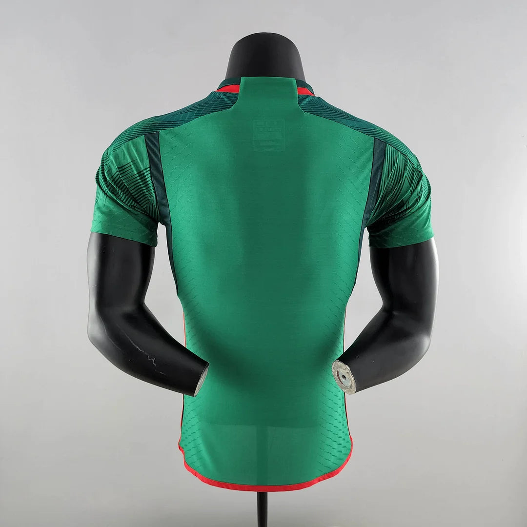 2022 FIFA World Cup Player Version Mexico Home Soccer Jersey