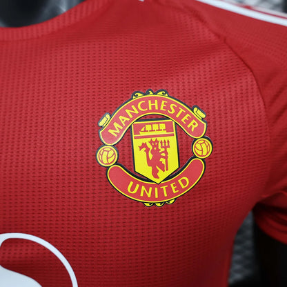 2024/2025 Player Version Manchester United Home Football Shirt 1:1 Thai Quality