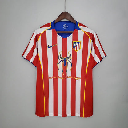 2004/2005 Retro Atletico Madrid Home Soccer Jersey 1:1 Thai Quality