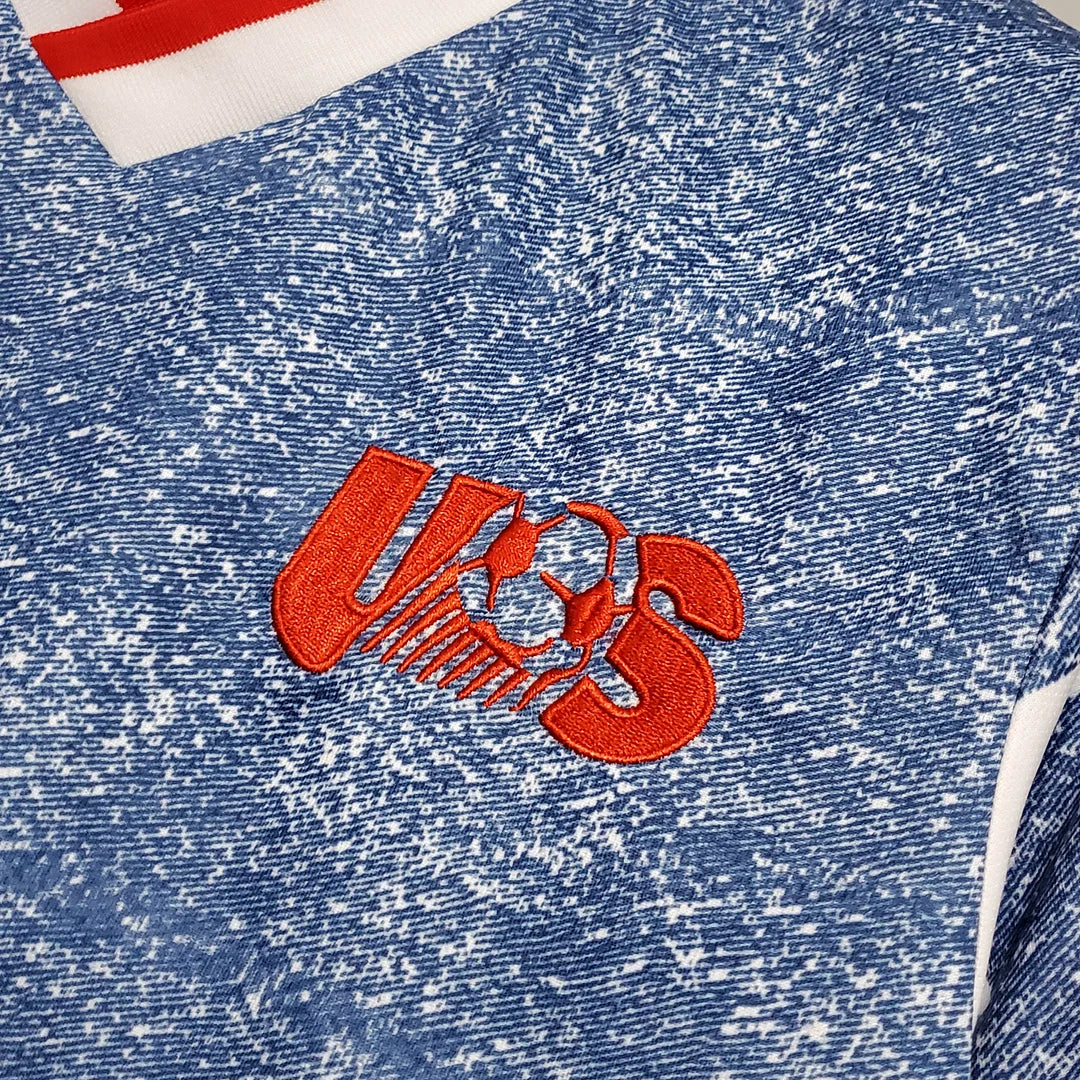 1994 Retro United States Soccer Jersey Home