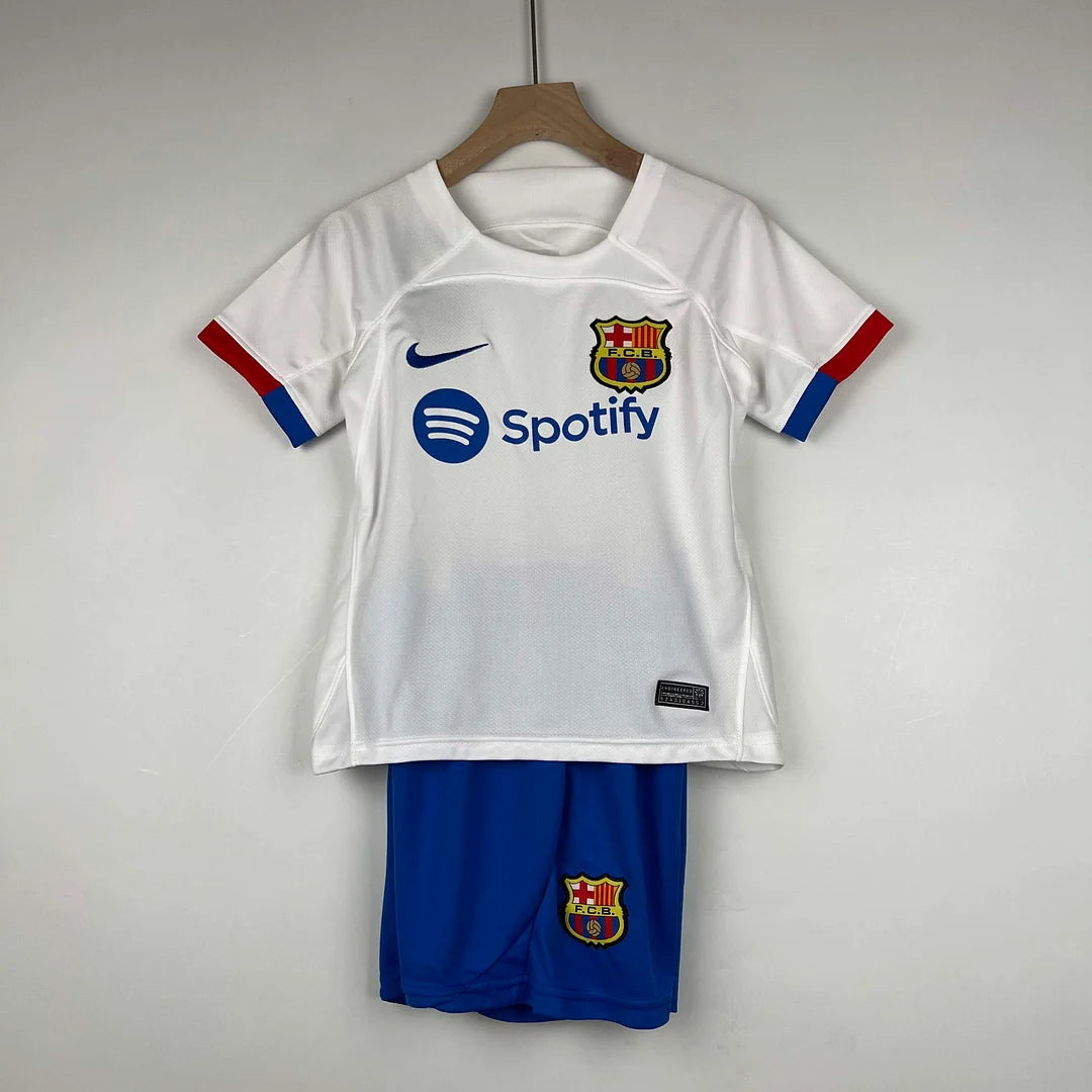 2023/2024 Barcelona Away Football Shirt 1:1 Thai Quality Kids Size