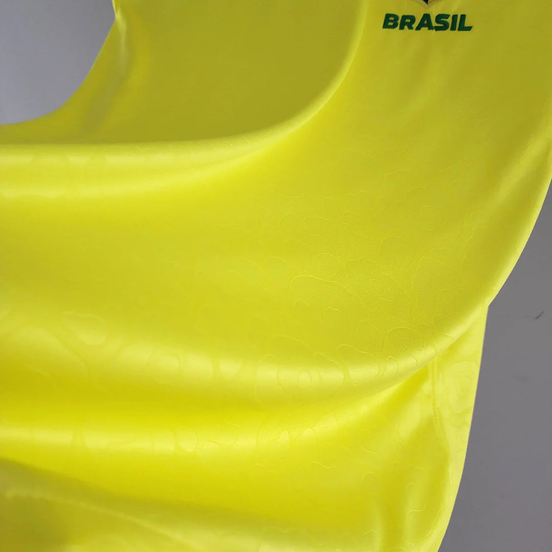 2022 World Cup Brazil Home Soccer Jersey