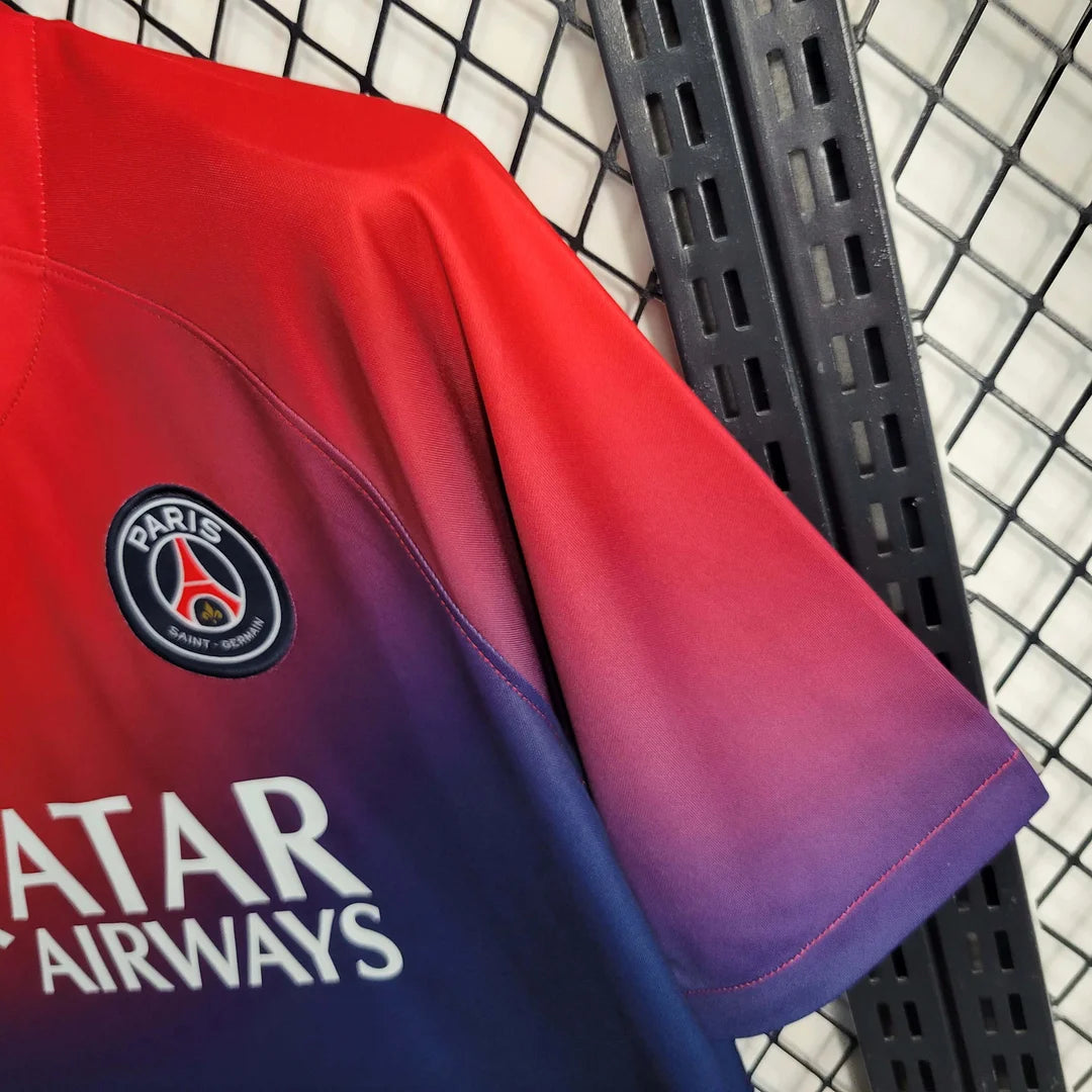 2023/2024 Paris Saint-Germain Red-Blue Training Kit