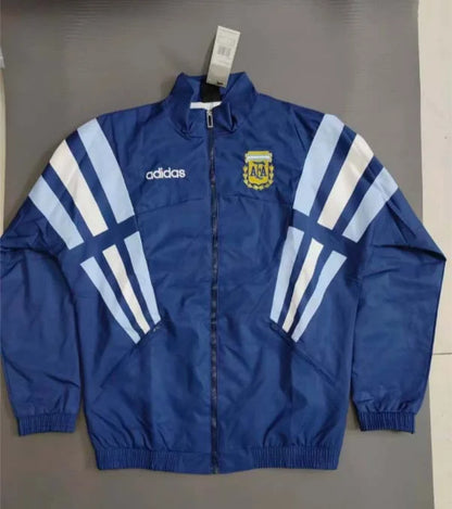 2024 Argentina Windbreaker Dark blue Soccer Jersey 1:1 Thai Quality