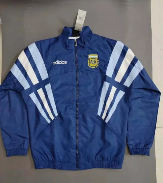 2024 Argentina Windbreaker Dark blue Soccer Jersey 1:1 Thai Quality