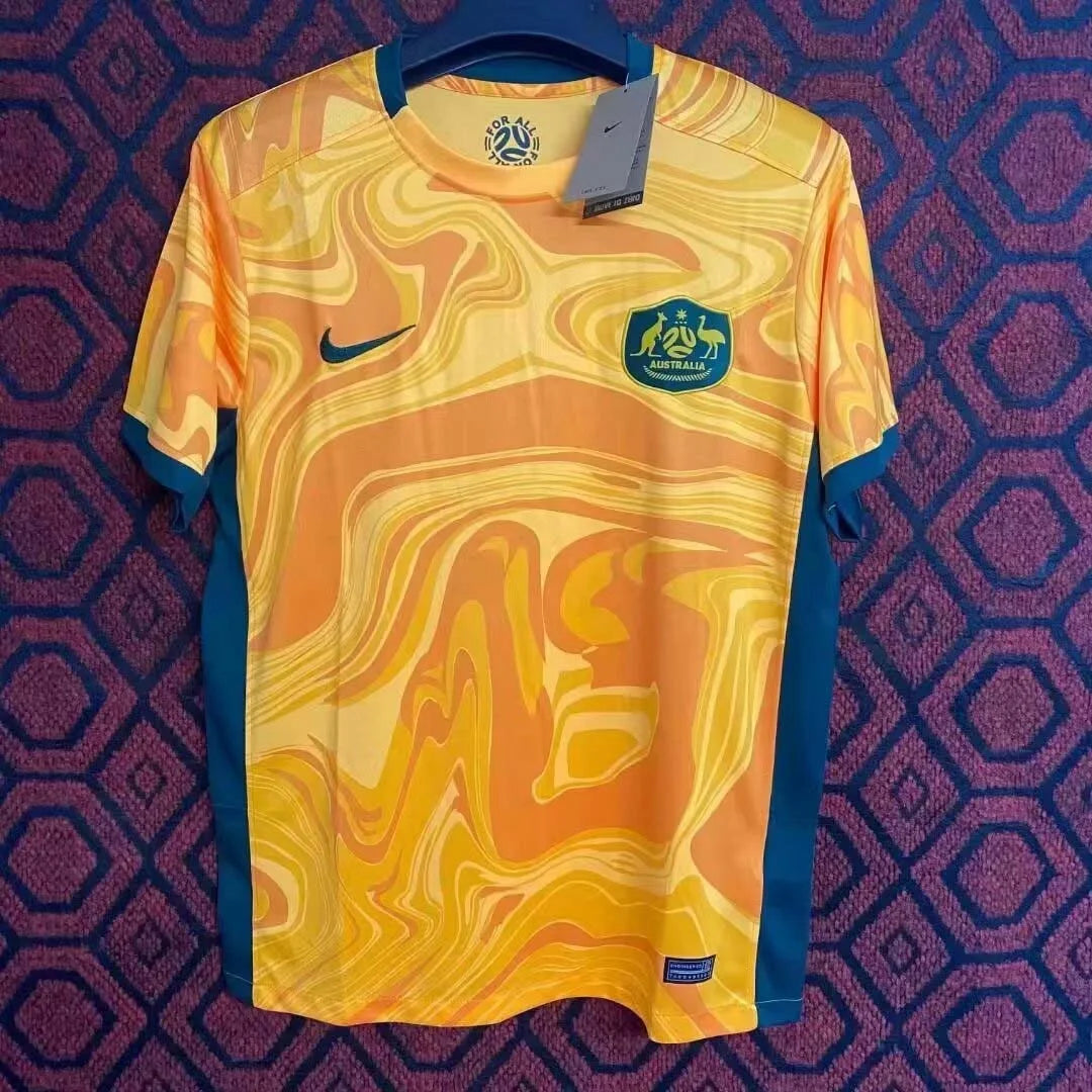 2023 Australia Home Football Shirt 1:1 Thai Quality