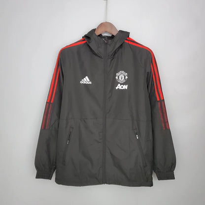 2021/2022 Manchester United Jersey Windbreaker Black