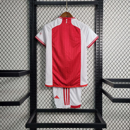 2023/2024 Ajax Home Football Shirt 1:1 Thai Quality Kids Size