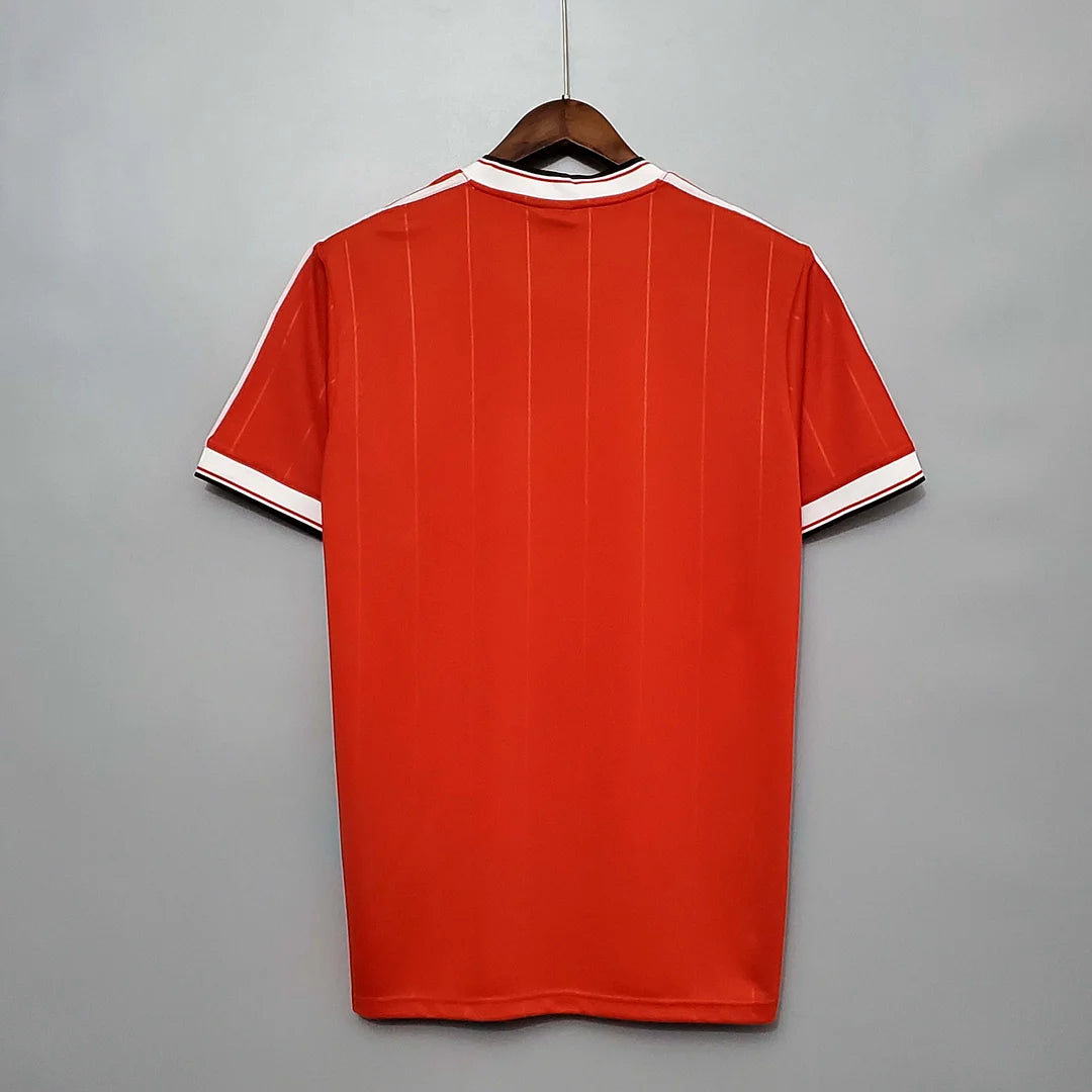 1983/1984 Retro Manchester United Home Football Shirt 1:1 Thai Quality