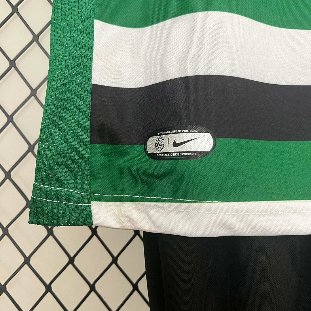 2024/2025 Sporting Lisbon Home Football Shirt 1:1 Thai Quality Kids Size