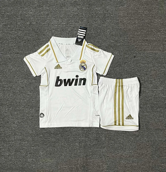 2011/2012 Retro Real Madrid Home Football Shirt 1:1 Thai Quality Kids Size