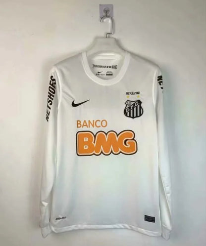 2012 Retro Long Sleeve Santos Home Football Shirt 1:1 Thai Quality