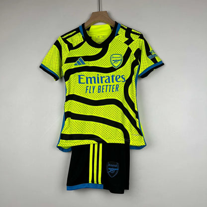 2023/2024 Arsenal Away Soccer Jersey Kids Size