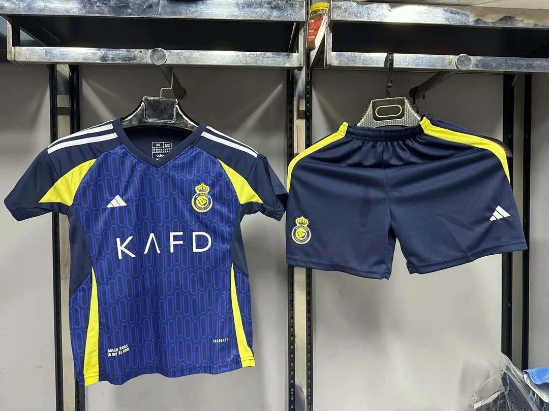 2024/2025 Al-Nassr Away Football Shirt 1:1 Thai Quality Kids Size