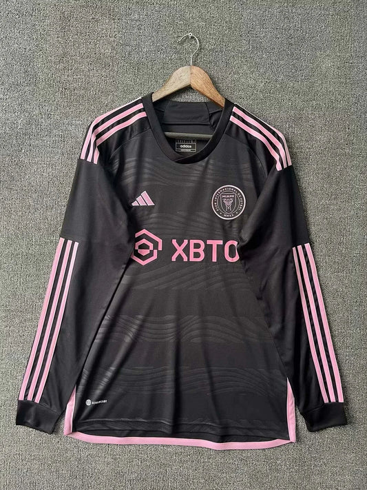 2023/2024 Long Sleeve Inter Miami Away Soccer Jersey 1:1 Thai Quality