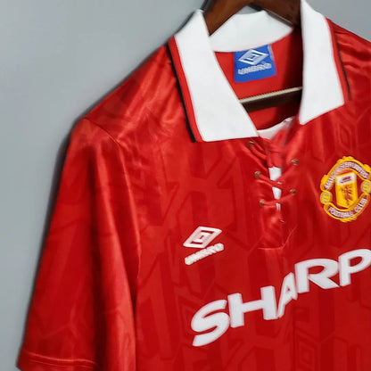 1992/1994 Retro Manchester United Home Football Shirt 1:1 Thai Quality