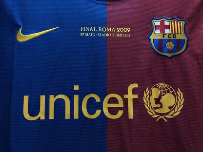 2008/2009 Retro Barcelona Football Shirt Home Champions League 1:1 Thai Quality