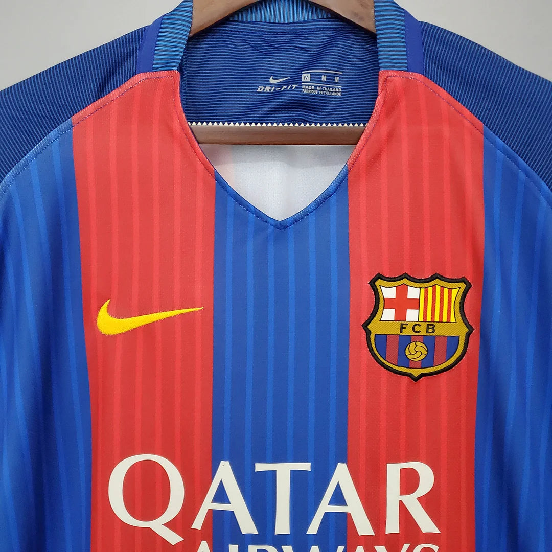 2016/2017 Retro Barcelona Football Shirt Home 1:1 Thai Quality