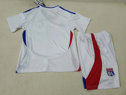 2024/2025 Lyon Home  Football Shirt 1:1 Thai Quality Kids Size