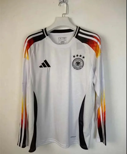 2024 Long Sleeve Germany Home Football Shirt 1:1 Thai Quality