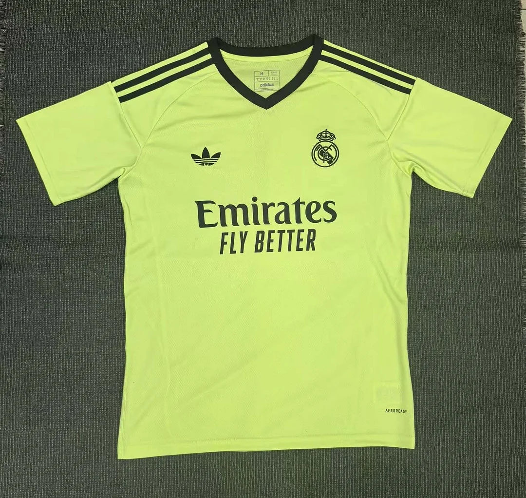 2024/2025 Real Madrid Goalkeeper Football Shirt 1:1 Thai Quality