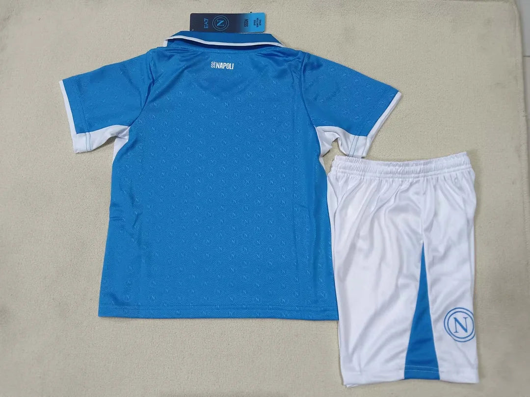 2024/2025 Napoli Home Soccer Jersey 1:1 Thai Quality Kids Size