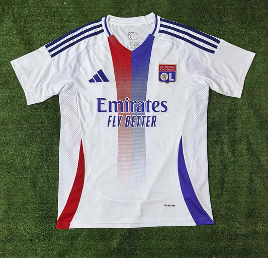 2024/2025 Lyon Home Football Shirt 1:1 Thai Quality