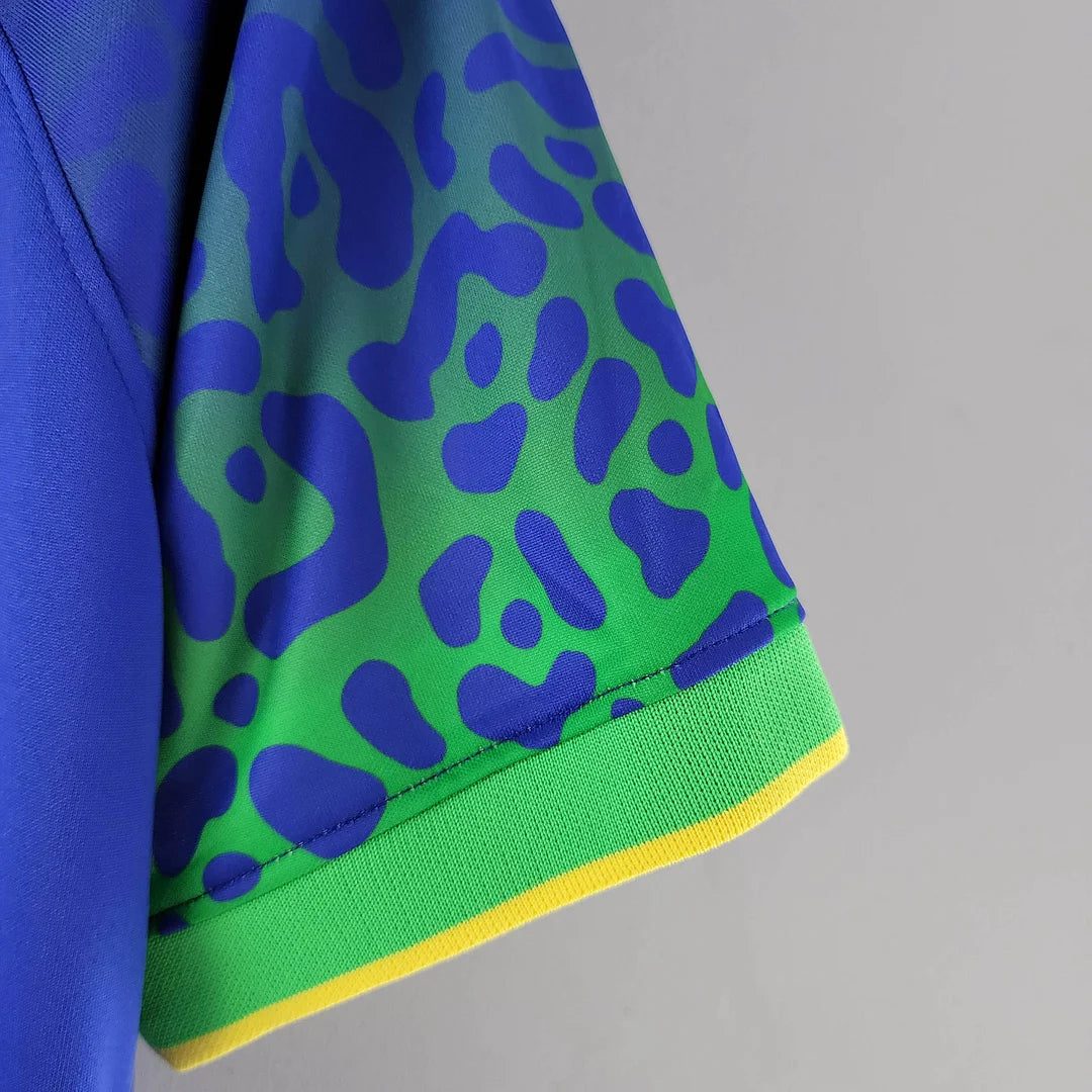 2022 World Cup Brazil Away Soccer Jersey