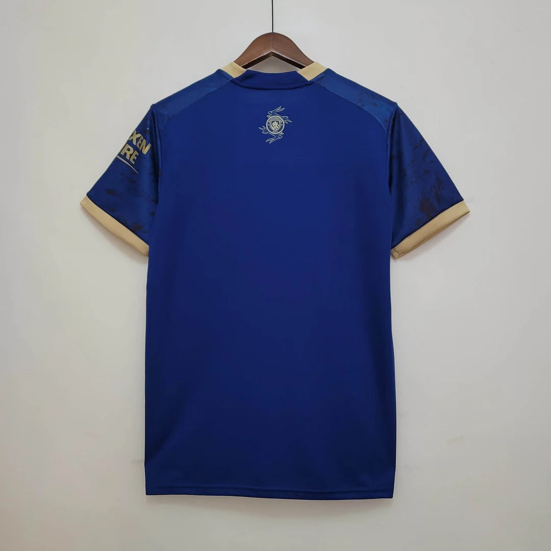 2023 Manchester City Chinese New Year Commemorative Edition Blue Football Shirt 1:1 Thai Quality