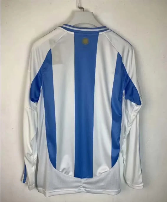 2024 Long Sleeve Argentina Home Football Shirt 1:1 Thai Quality