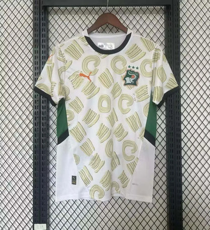 2024 Côte d'Ivoire National Team Away Football Shirt 1:1 Thai Quality