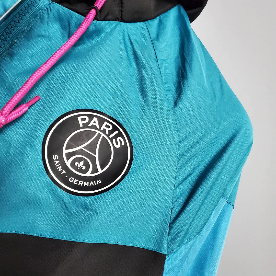 2021 Windbreaker Psg Paris Saint-Germain Black-Blue-Purple